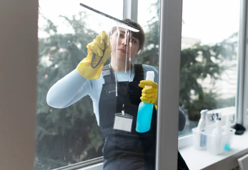 Nettoyage de vitres intérieures et extérieures à Montcornet
